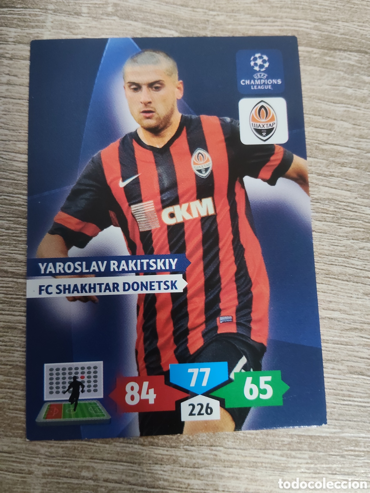 Cromos de f&uacute;tbol: Panini Adrenalyn champions league 2013 2014 13 14 Yaroslav Rakitskiy Shakhtar Donetszk