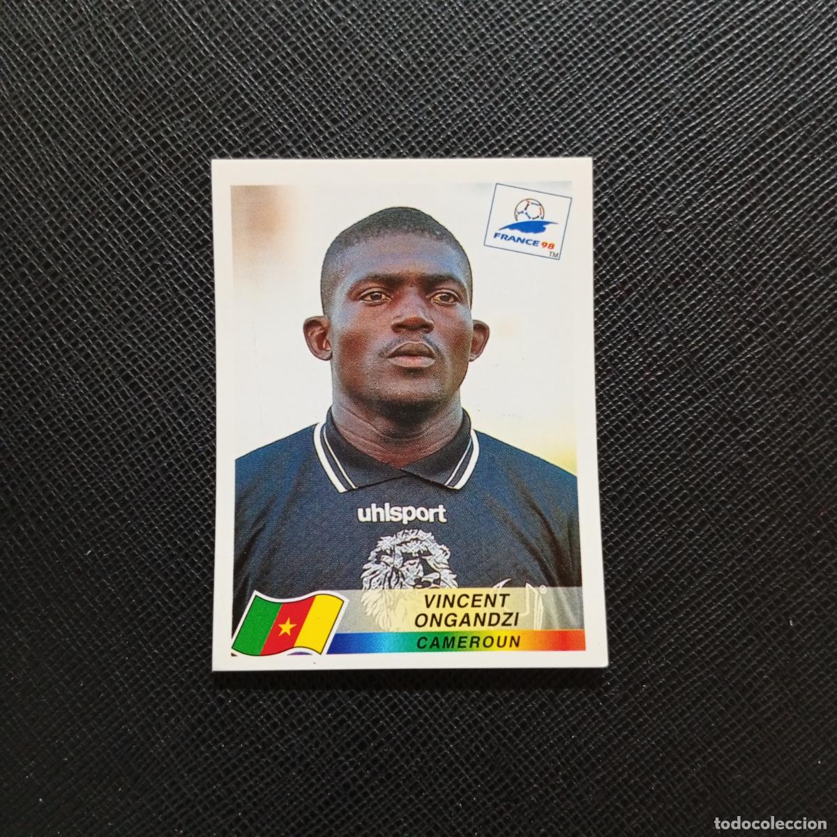 Cromos de f&uacute;tbol: 137 ONAGANDZI CAMERUN PANINI 1998 MUNDIAL CROMO FUTBOL FRANCIA 98 - SIN PEGAR - A22 PG469 B