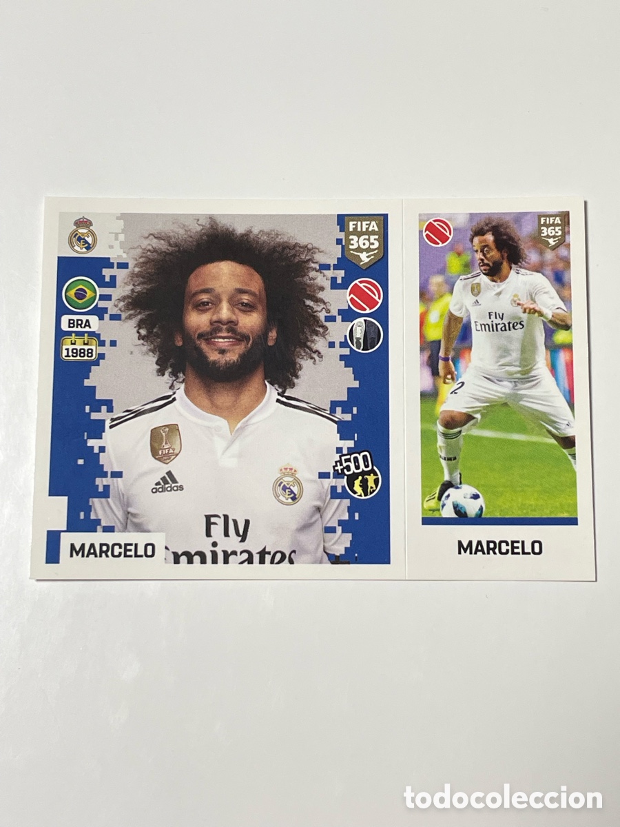 Cromos de f&uacute;tbol: Marcelo Real Madrid Panini 365 18/19 #78