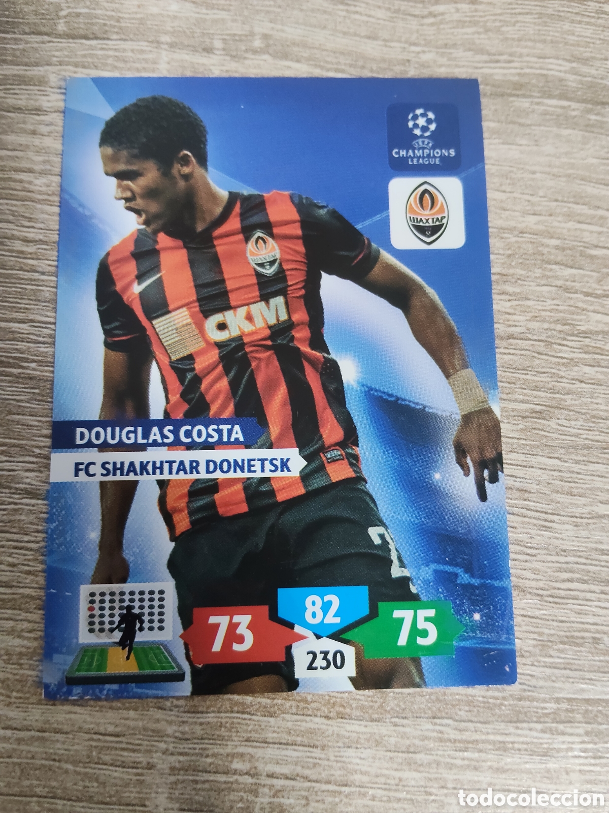 Cromos de f&uacute;tbol: Panini Adrenalyn champions league 2013 2014 13 14 Douglas Costa Shakhtar Donetszk