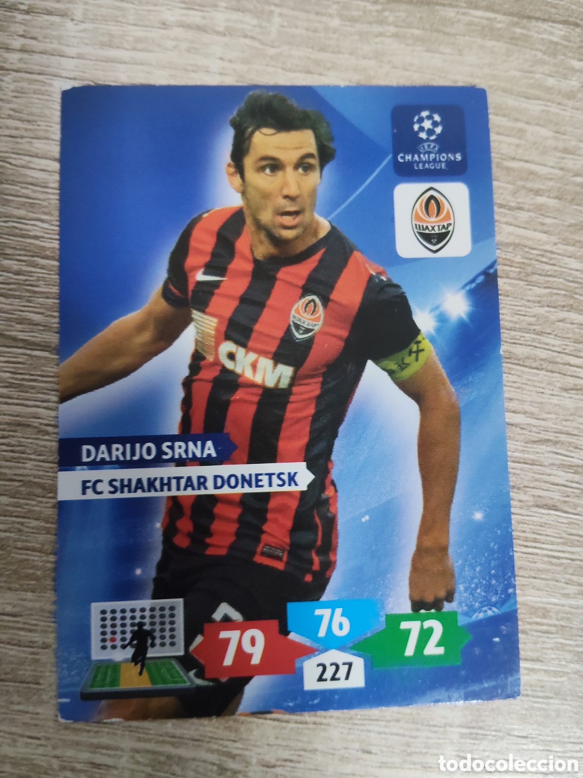 Cromos de f&uacute;tbol: Panini Adrenalyn champions league 2013 2014 13 14 Darijo Srna Shakhtar Donetszk