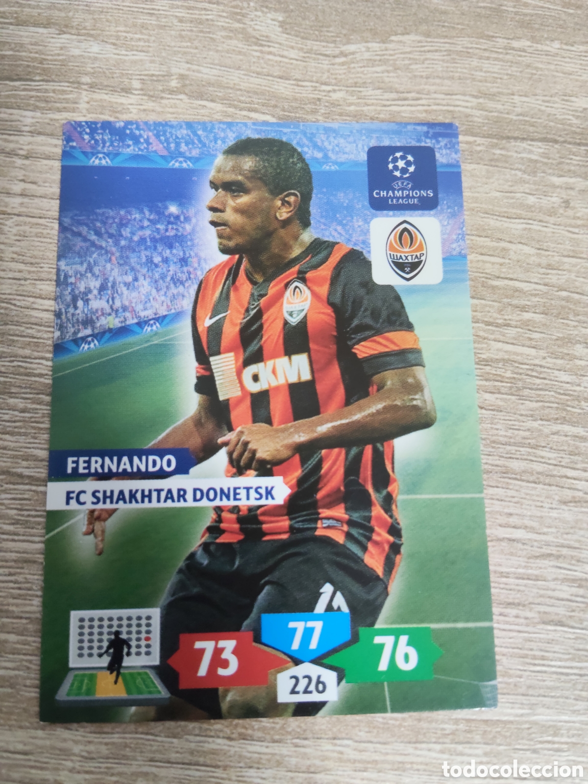 Football Stickers: Panini Adrenalyn champions league 2013 2014 13 14 Fernando Shakhtar Donetszk