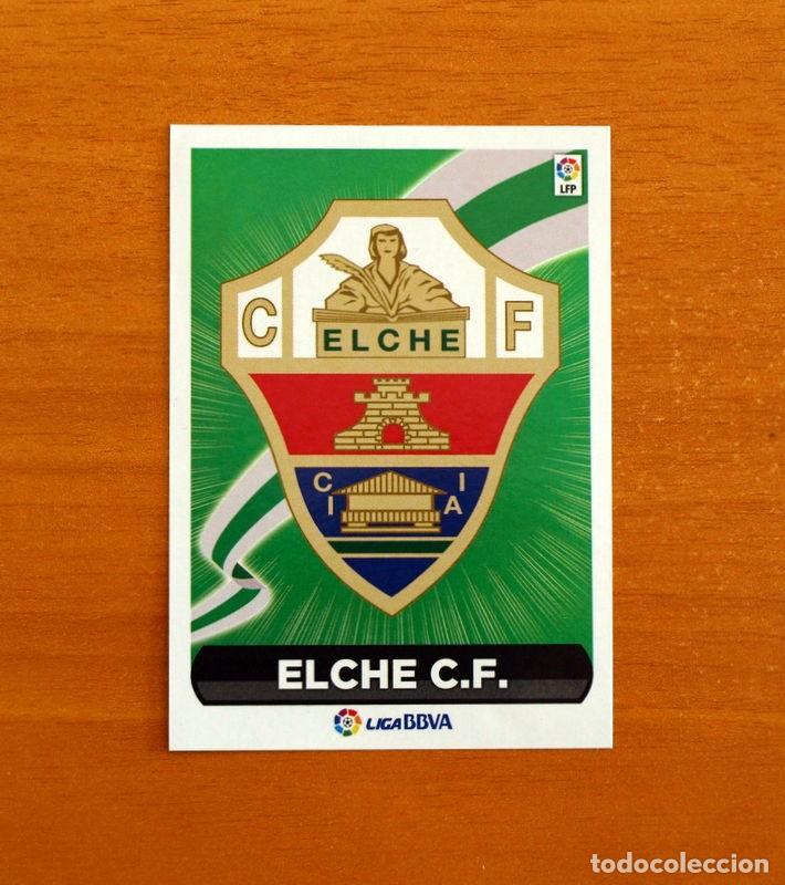 Football Stickers: Elche - Escudo, n&ordm; 23 - Liga 2014-2015, 14-15 - Ediciones Este - Nunca pegado