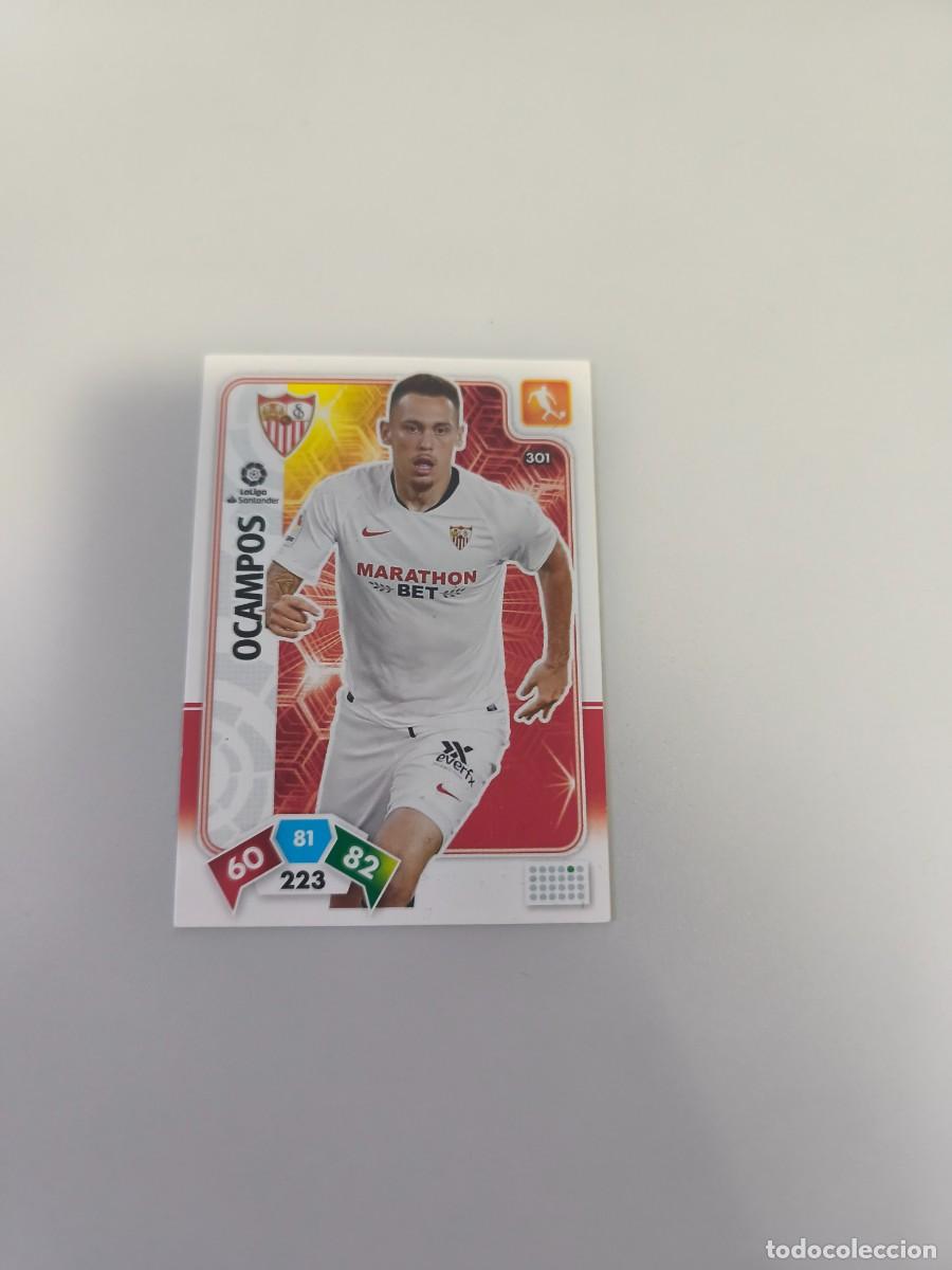 Cromos de f&uacute;tbol: ADRENALYN XL 2019 2020 19 20 OCAMPOS SEVILLA 301 H4