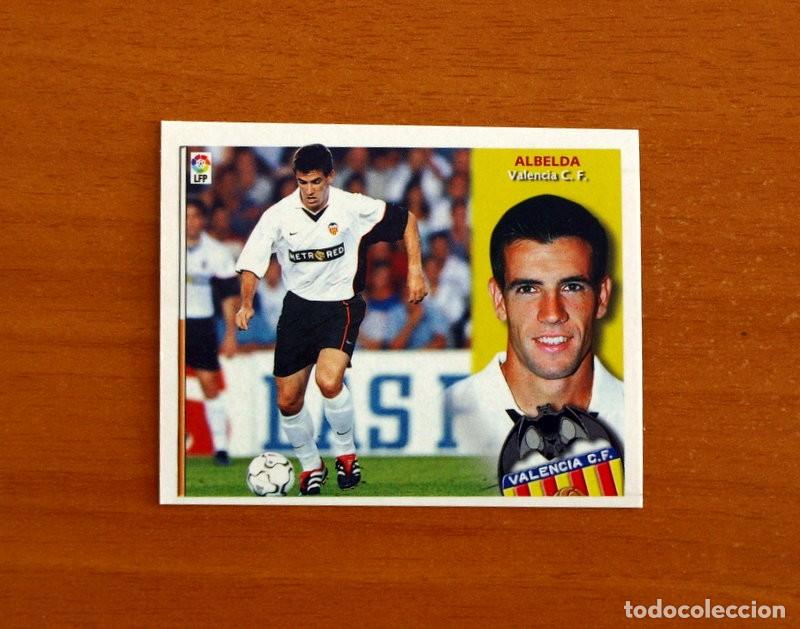 Cromos de f&uacute;tbol: Valencia - Albelda - Ediciones Este 2002-2003, 02-03 - Nunca pegado