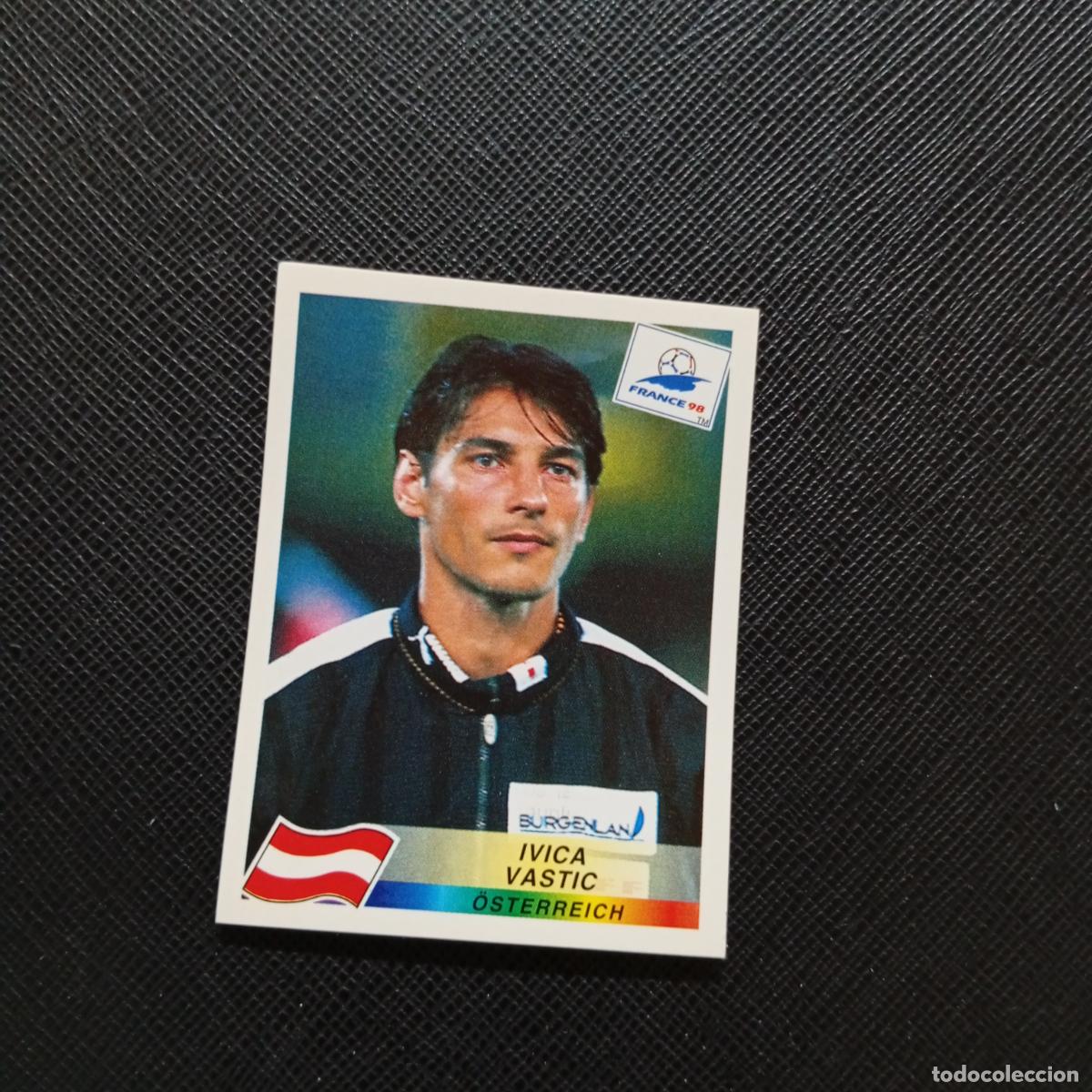 Cromos de f&uacute;tbol: 153 IVICA VASTIC AUSTRIA PANINI 1998 MUNDIAL CROMO FUTBOL FRANCIA 98 - SIN PEGAR - A22 PG487