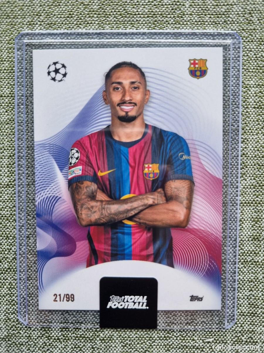 Football Stickers: RAPHINHA /99 (Numerada) FC BARCELONA. Topps Total Football 2026 2027 26 27