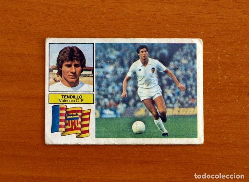 Football Stickers: Valencia - Tendillo - Liga 1982-1983, 82-83 - Ediciones Este