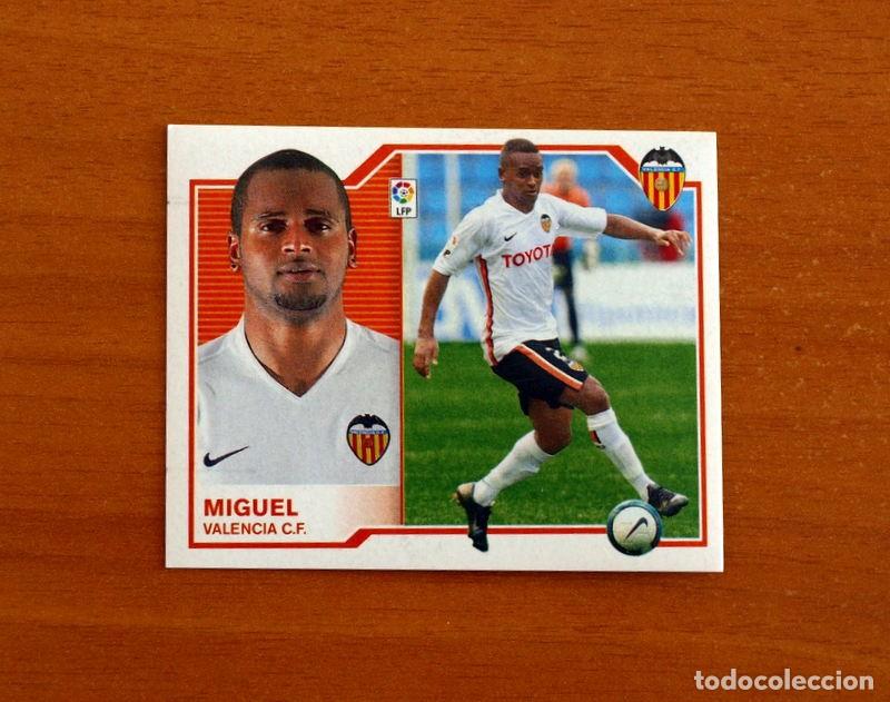 Football Stickers: Valencia - Miguel - Liga 2007-2008, 07-08 - Ediciones Este - Nunca pegado