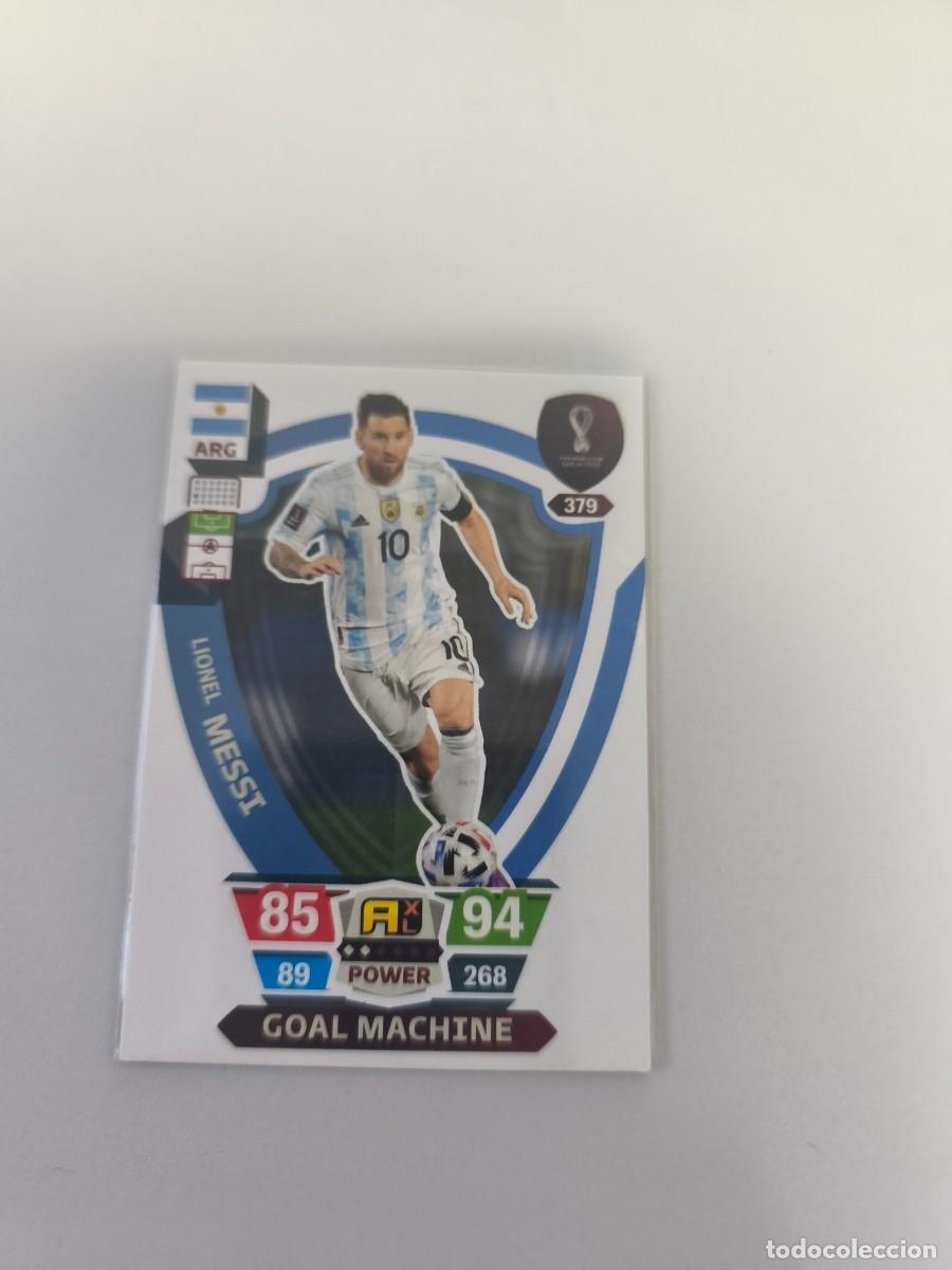 Football Stickers: ADRENALYN XL FIFA WORDL CUP 2022 MESSI GOAL MACHINE 379 H4
