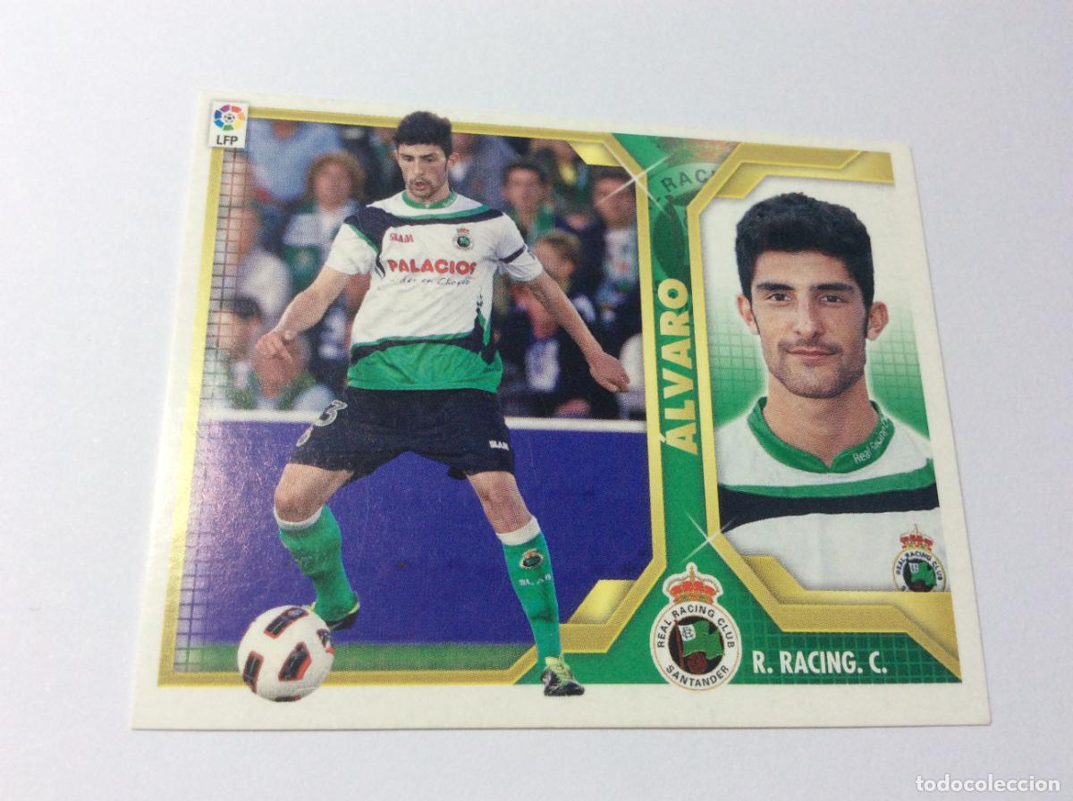 Cromos de f&uacute;tbol: &Aacute;lvaro Racing Santander Este 2011 2012 11 12 Panini - Foto 1