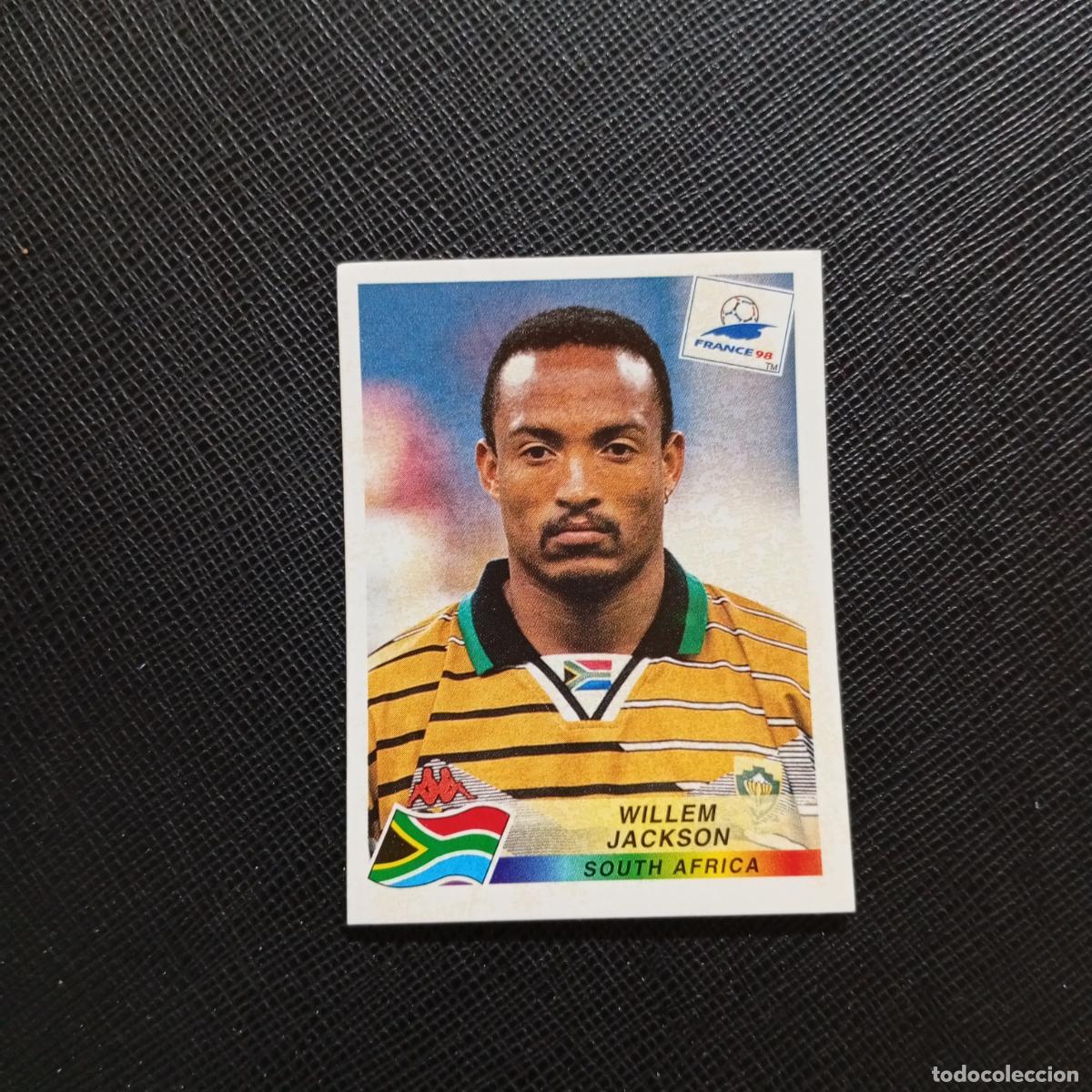Cromos de f&uacute;tbol: 178 WILLEM JACKSON SOUTH AFRICA PANINI 1998 MUNDIAL CROMO FUTBOL FRANCIA 98 - SIN PEGAR - A22 PG487
