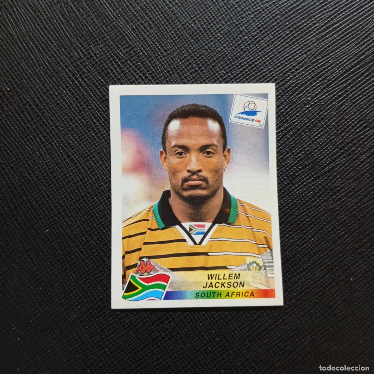 Cromos de f&uacute;tbol: 178 WILLEM JACKSON SOUTH AFRICA PANINI 1998 MUNDIAL CROMO FUTBOL FRANCIA 98 - SIN PEGAR - A22 PG487