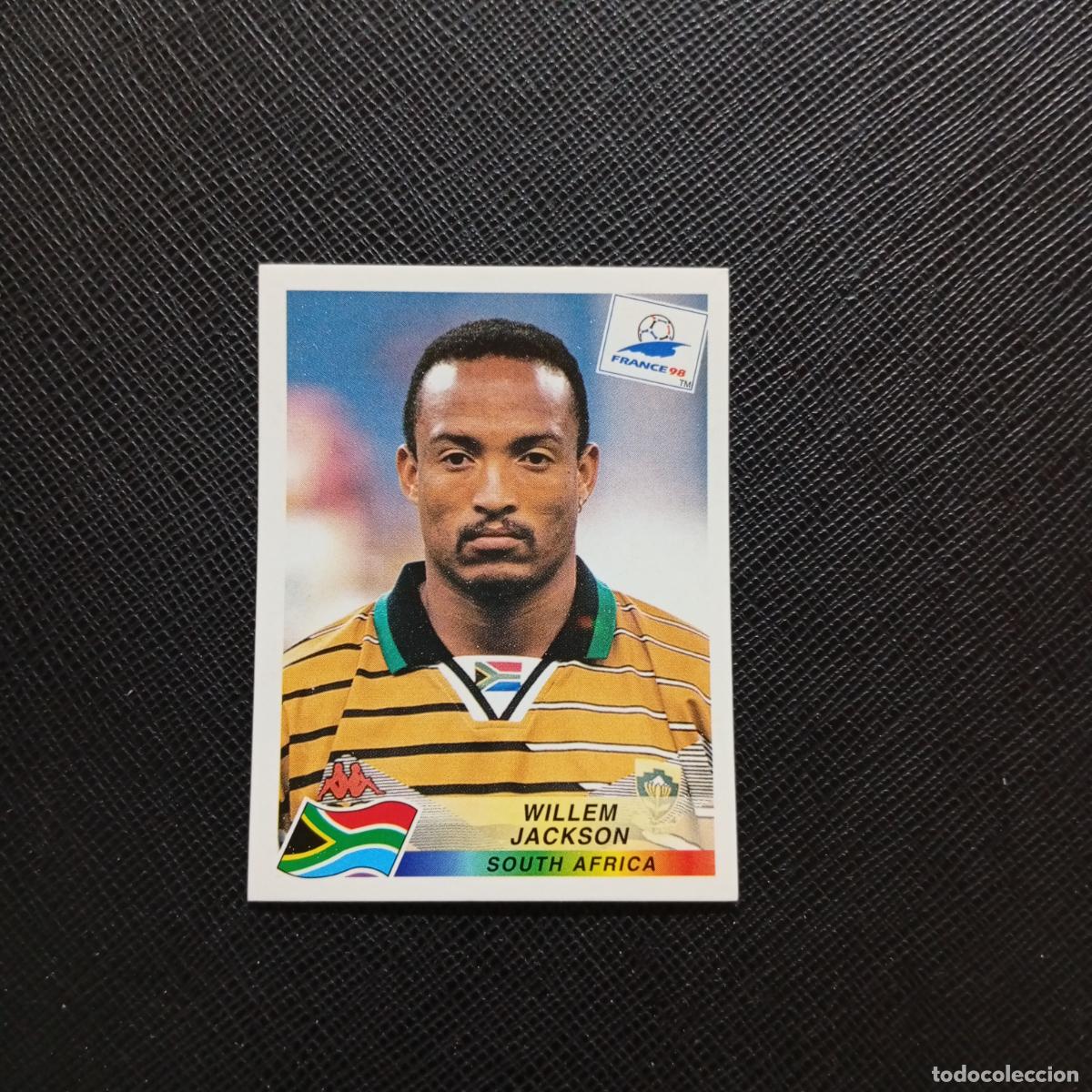 Cromos de f&uacute;tbol: 178 WILLEM JACKSON SOUTH AFRICA PANINI 1998 MUNDIAL CROMO FUTBOL FRANCIA 98 - SIN PEGAR - A22 PG496
