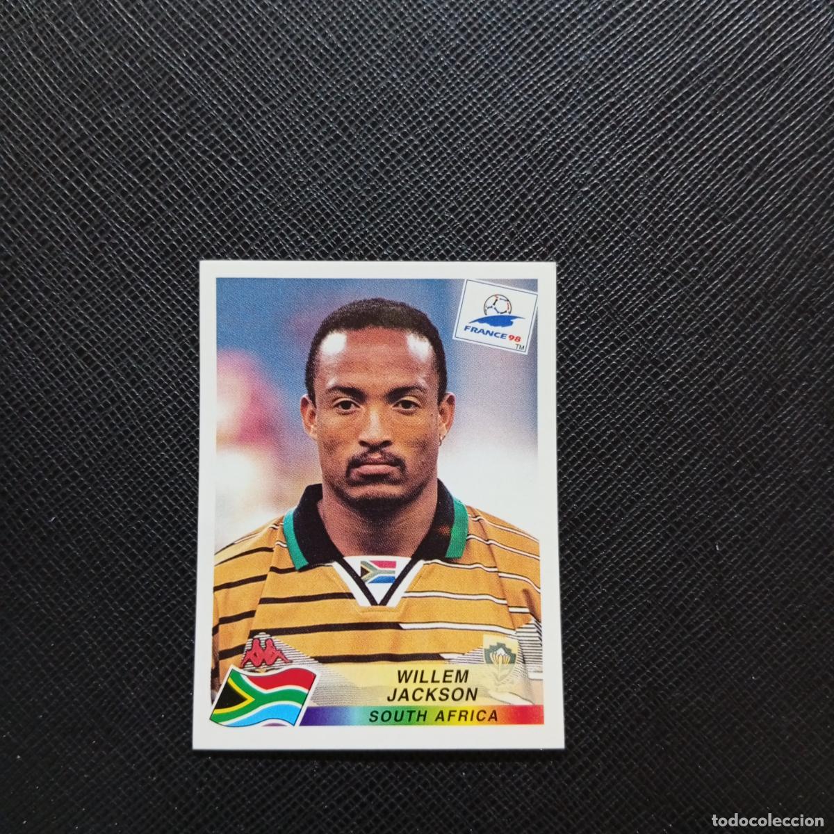 Cromos de f&uacute;tbol: 178 WILLEM JACKSON SOUTH AFRICA PANINI 1998 MUNDIAL CROMO FUTBOL FRANCIA 98 - SIN PEGAR - A22 PG496