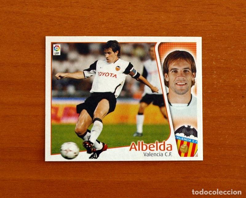 Cromos de f&uacute;tbol: Valencia - Albelda - Ediciones Este Liga 2004-2005, 04-05 - Nunca Pegado
