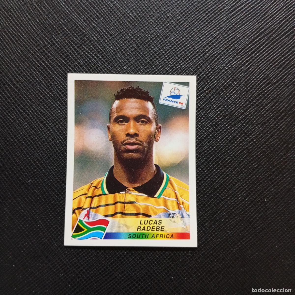 Cartes &agrave; collectionner de Football: 179 LUCAS REDEBE SOUTH AFRICA PANINI 1998 MUNDIAL CROMO FUTBOL FRANCIA 98 - SIN PEGAR - A22 PG487
