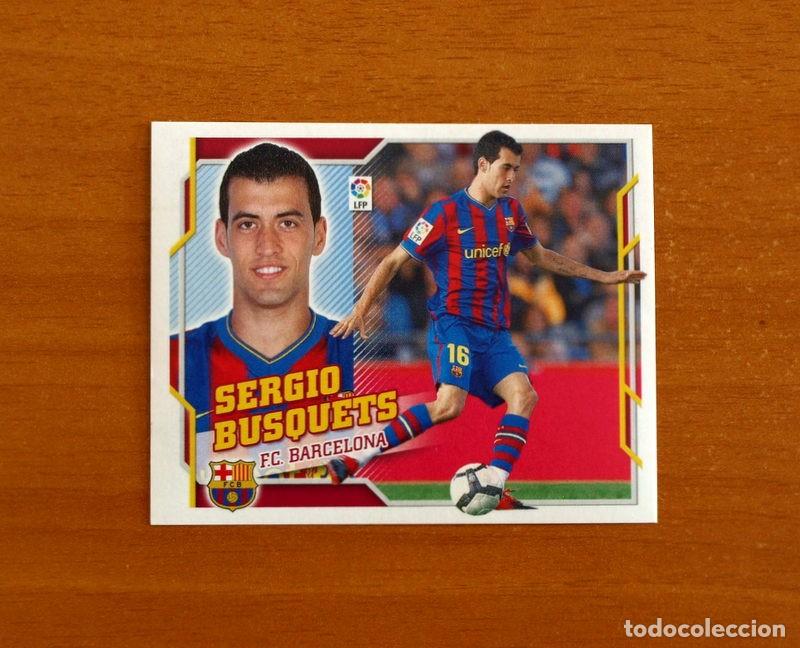 Cartes &agrave; collectionner de Football: Barcelona - Sergio Busquets N&ordm; 9 A - Liga 2010-2011, 10-11 - Ediciones Este - Nunca pegado