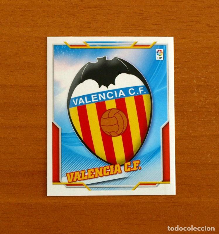 Cartes &agrave; collectionner de Football: Valencia - Escudo - Liga 2010-2011, 10-11 - Ediciones Este - Nunca pegado