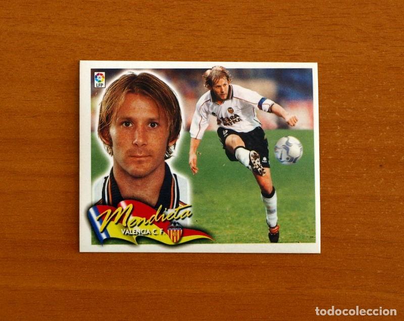 Cartes &agrave; collectionner de Football: Valencia - Mendieta - Ediciones Este Liga 2000-2001, 00-01 - Nunca Pegado