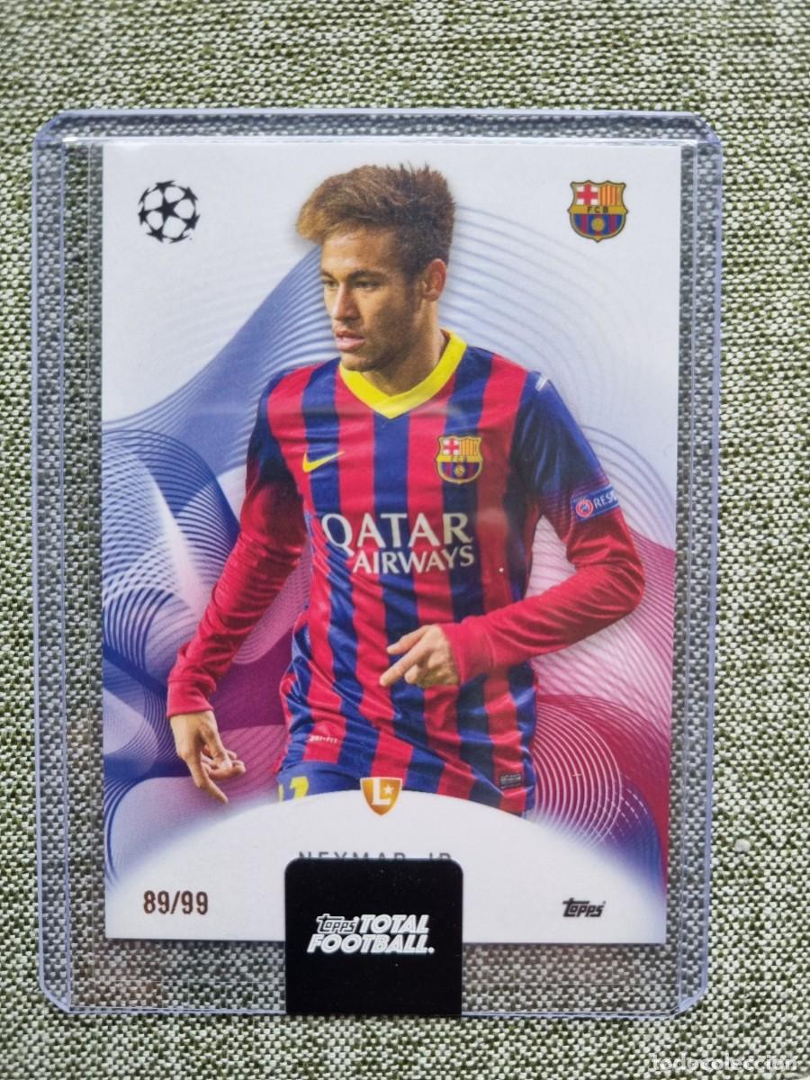 Cromos de f&uacute;tbol: NEYMAR /99 (Numerada - Legend) FC BARCELONA. Topps Total Football 2026 2027 26 27