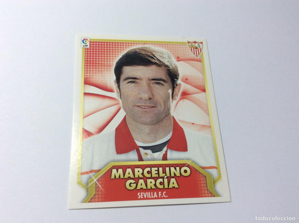 Cromos de f&uacute;tbol: Entrenador Marcelino Garc&iacute;a Toral Sevilla FC Este 2011 2012 11 12 Panini