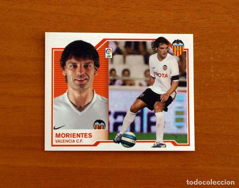 Cromos de f&uacute;tbol: Valencia - Morientes - Liga 2007-2008, 07-08 - Ediciones Este - Nunca pegado