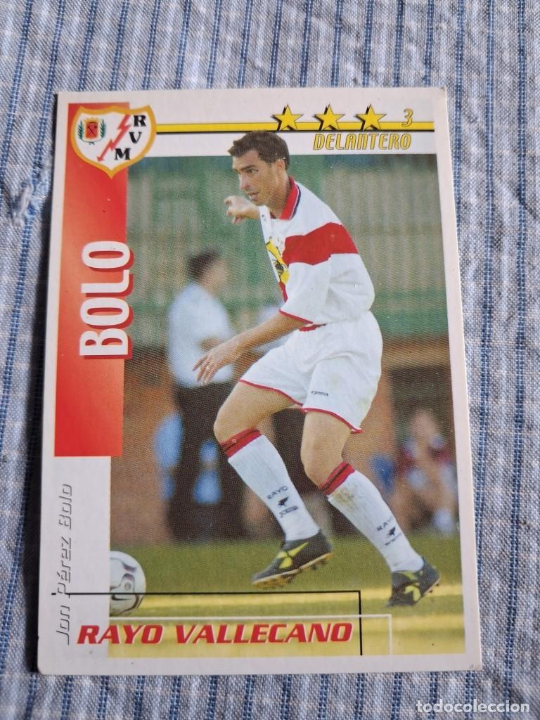 Football Stickers: F&uacute;tbol Match Total. Liga 2002 &ndash; 2003. Bolo. Rayo Vallecano. Magic Box Int. Estado ver imagen
