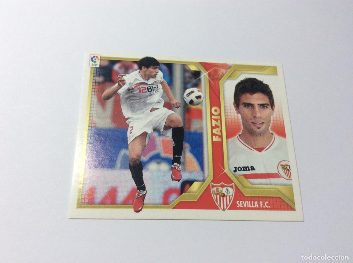 Cromos de f&uacute;tbol: Fazio Sevilla FC Este 2011 2012 11 12 Panini