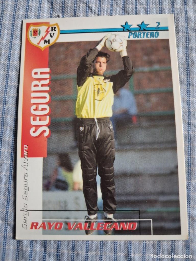 Football Stickers: F&uacute;tbol Match Total. Liga 2002 &ndash; 2003. Segura. Rayo Vallecano. Magic Box Int. Estado ver imagen