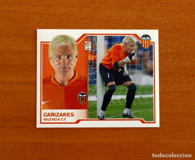 Fu&szlig;ball-Sticker: Valencia - Ca&ntilde;izares - Liga 2007-2008, 07-08 - Ediciones Este - Nunca pegado