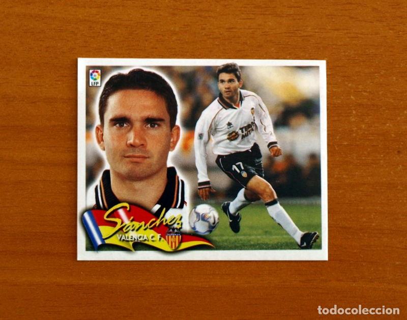 Fu&szlig;ball-Sticker: Valencia - S&aacute;nchez - Ediciones Este Liga 2000-2001, 00-01 - Nunca pegado