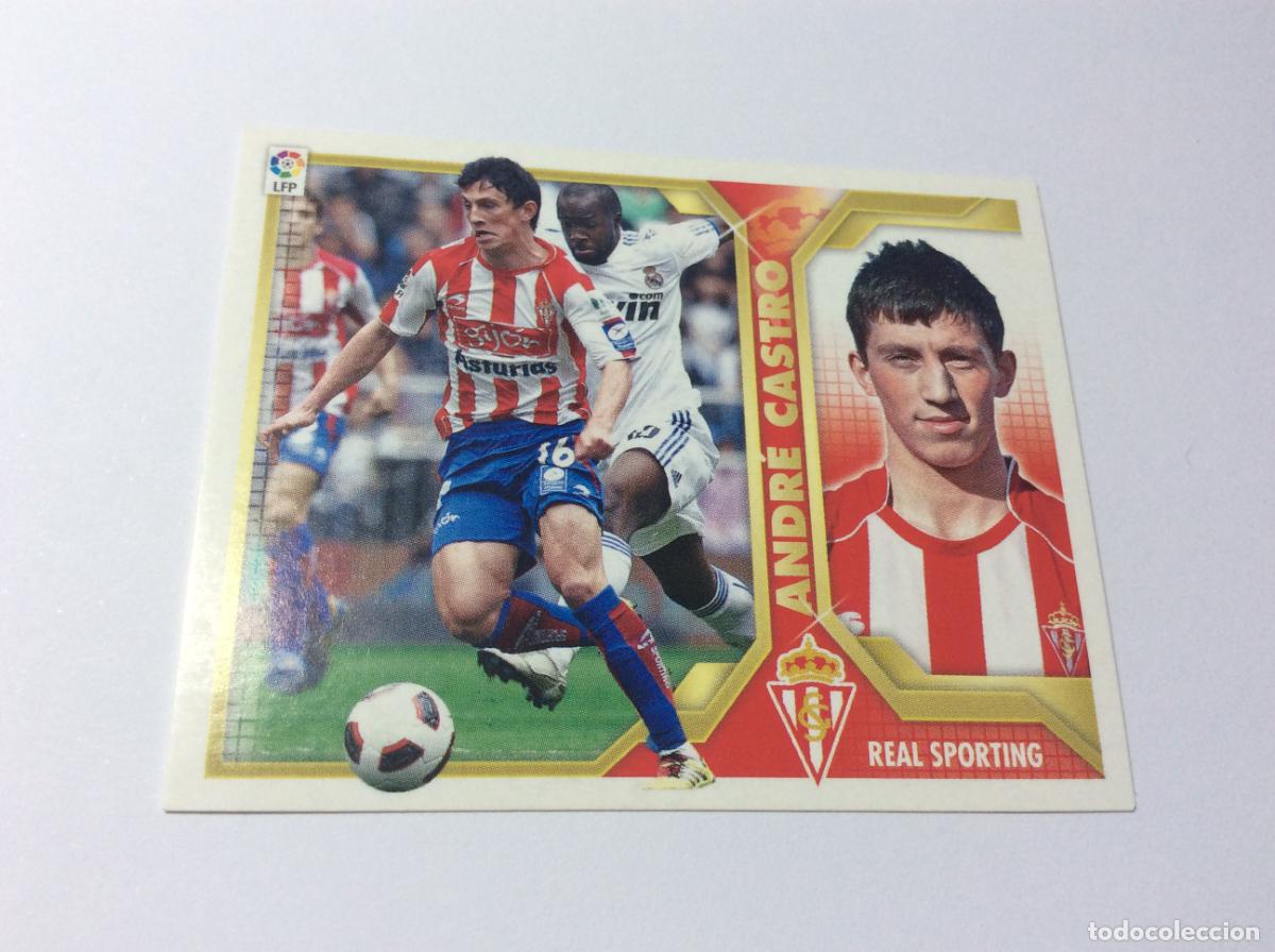 Cromos de f&uacute;tbol: Andr&eacute; Castro Sporting Gij&oacute;n Este 2011 2012 11 12 Panini - Foto 1