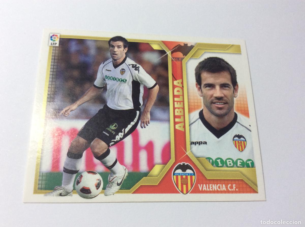 Cromos de Futebol: Albelda Valencia CF Este 2011 2012 11 12 Panini