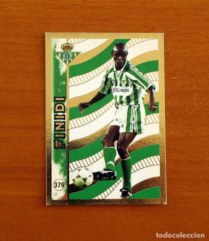 Cromos de f&uacute;tbol: Real Betis -N&ordm; 379 Finidi El Mejor 97-98-Mundicromo Las Fichas de la Liga 1998-1999-98-99