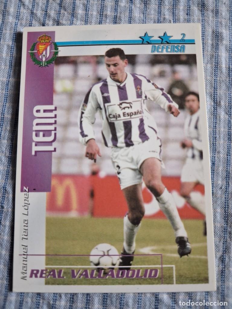 Cromos de f&uacute;tbol: F&uacute;tbol Match Total. Liga 2002 &ndash; 2003. Tena. Real Valladolid. Magic Box Int. Estado ver imagen