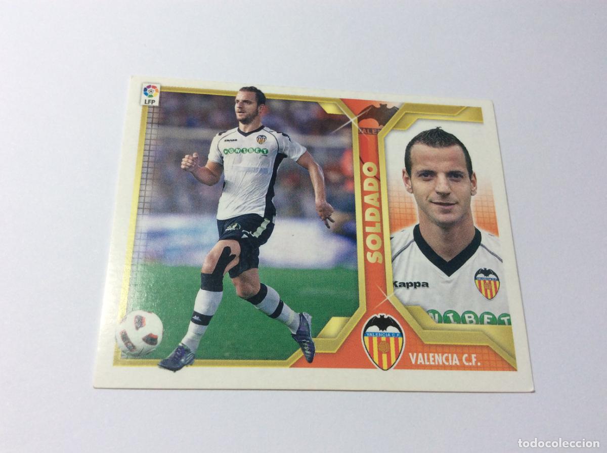 Cromos de f&uacute;tbol: Soldado Valencia CF Este 2011 2012 11 12 Panini