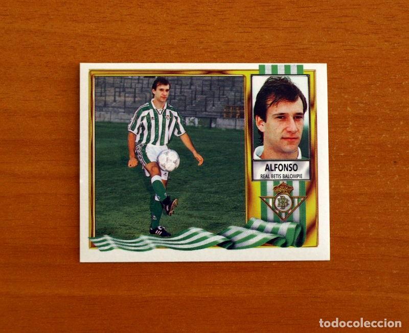 Cromos de f&uacute;tbol: Real Betis - Alfonso - COLOCA - Ediciones Este Liga 1995-1996, 95-96 - Nunca Pegado