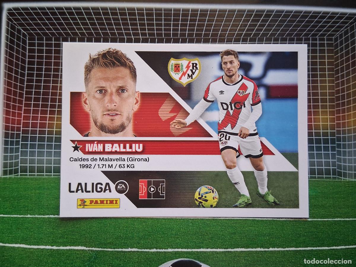 Cromos de f&uacute;tbol: 6 BALLIU RAYO VALLECANO CROMOS EDICIONES ESTE LIGA FUTBOL PANINI 2026 2027 26 27