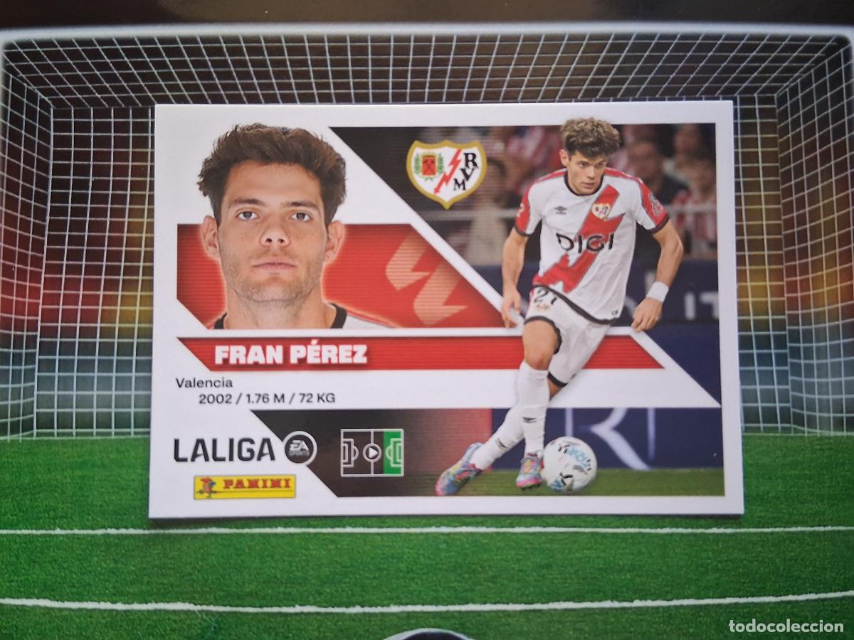 Cromos de f&uacute;tbol: 17 FRAN PEREZ RAYO VALLECANO CROMOS EDICIONES ESTE LIGA FUTBOL PANINI 2026 2027 26 27
