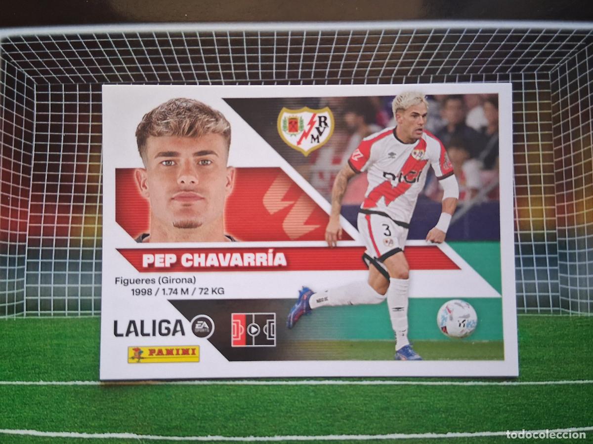 Cromos de f&uacute;tbol: 10 PEP CHAVARRIA RAYO VALLECANO CROMOS EDICIONES ESTE LIGA FUTBOL PANINI 2026 2027 26 27