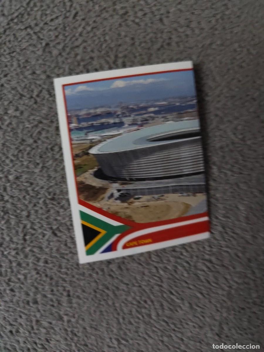 Cromos de f&uacute;tbol: 6 PANINI MUNDIAL 2010 WORLD CUP CAPE TOWN - GREEN POINT STADIUM CROMO 10 SUD&Aacute;FRICA NUEVO AAN