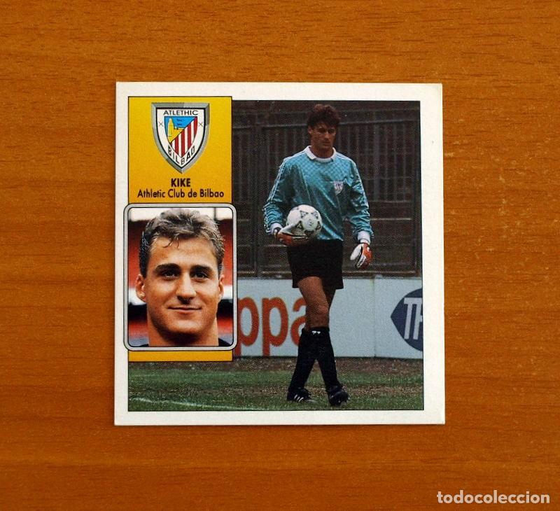 Cromos de f&uacute;tbol: Athletic de Bilbao - Kike - Ediciones Este Liga 1992-1993, 92-93 - Nunca pegado
