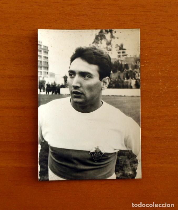 Cromos de f&uacute;tbol: Elche 1962 - N&ordm; 172, Ruiz - Fotocromo, tama&ntilde;o 9x6,5 cm. Nunca pegado