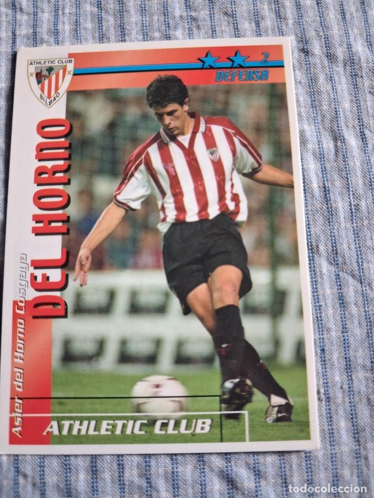 Cromos de Futebol: F&uacute;tbol Match Total. Liga 2002 &ndash; 2003. Del Horno. Athlelitc Club de Bilbao. Magic Box Int.