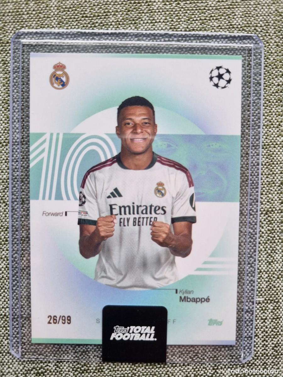 Cromos de f&uacute;tbol: MBAPP&Eacute; /99 (Numerada) REAL MADRID CF. Topps Total Football 2026 2027 26 27