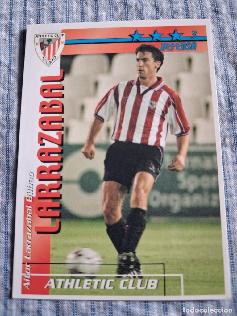 Cromos de Futebol: F&uacute;tbol Match Total. Liga 2002 &ndash; 2003. Larrazabal. Athlelitc Club de Bilbao. Magic Box Int.
