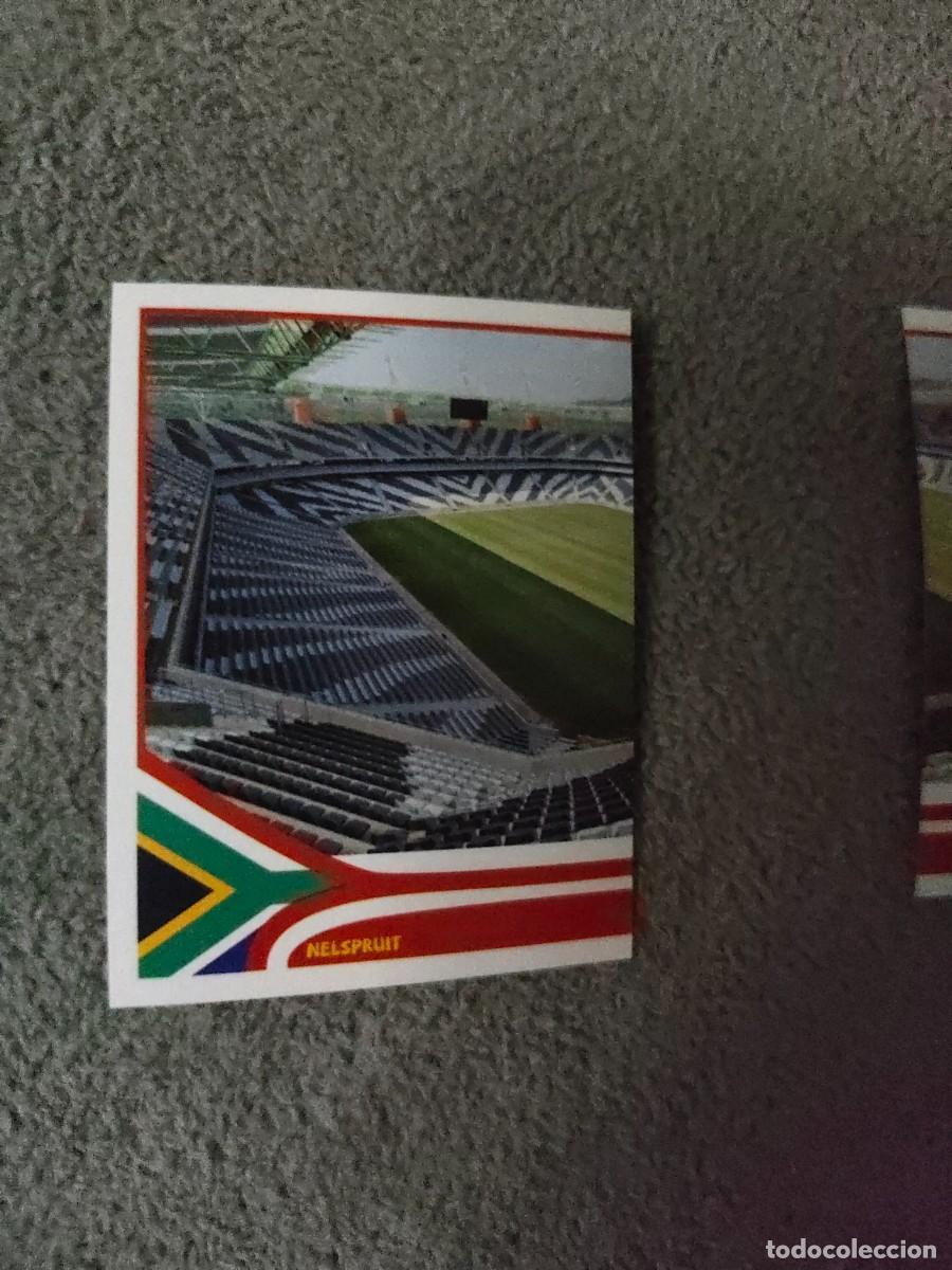 Cromos de Futebol: 18 PANINI MUNDIAL 2010 WORLD CUP NELSPRUIT - MBOMBELA STADIUM CROMO 10 SUD&Aacute;FRICA NUEVO AAN
