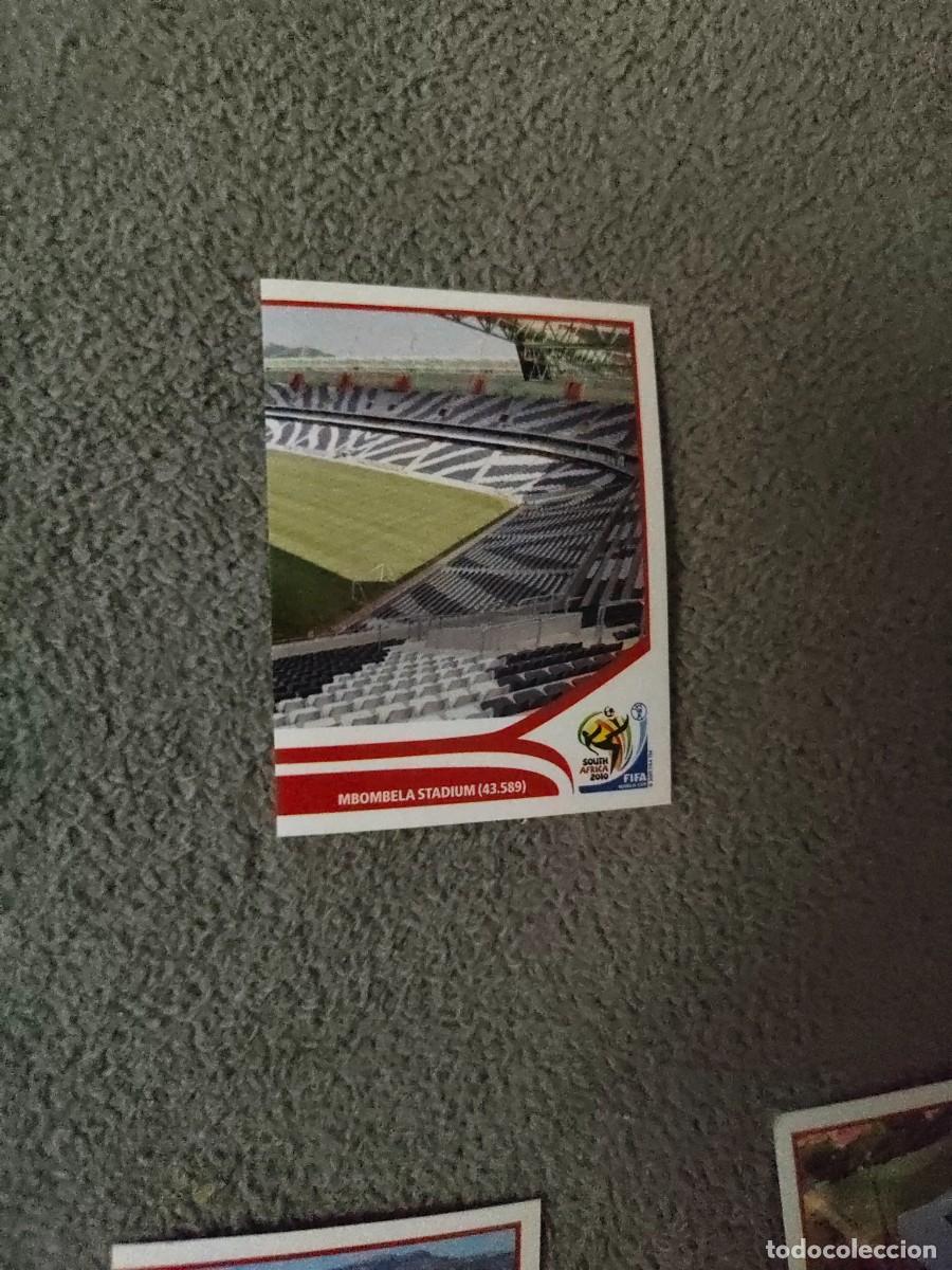 Cromos de Futebol: 19 PANINI MUNDIAL 2010 WORLD CUP NELSPRUIT - MBOMBELA STADIUM CROMO 10 SUD&Aacute;FRICA NUEVO AAN