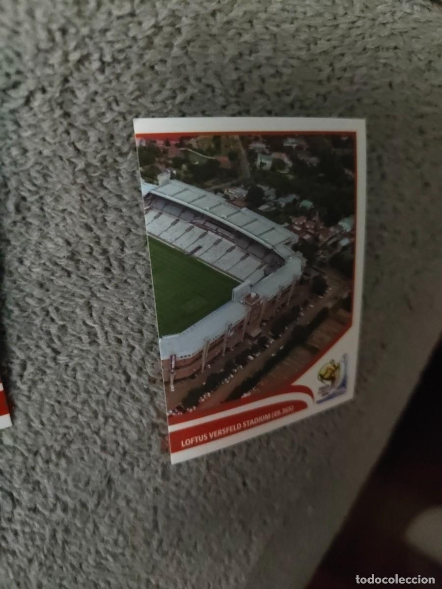 Cromos de Futebol: 25 PANINI MUNDIAL 2010 WORLD CUP PRETORIA - LOFTUS VERSFELD STADIUM CROMO 10 SUD&Aacute;FRICA NUEVO AAN